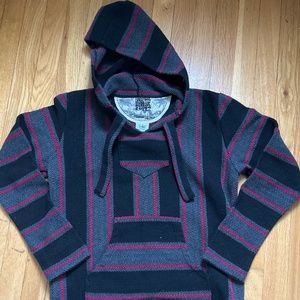 Senor Lopez Black & Gray Baja Hoodie